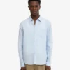 Camisas de lino - Azul polar