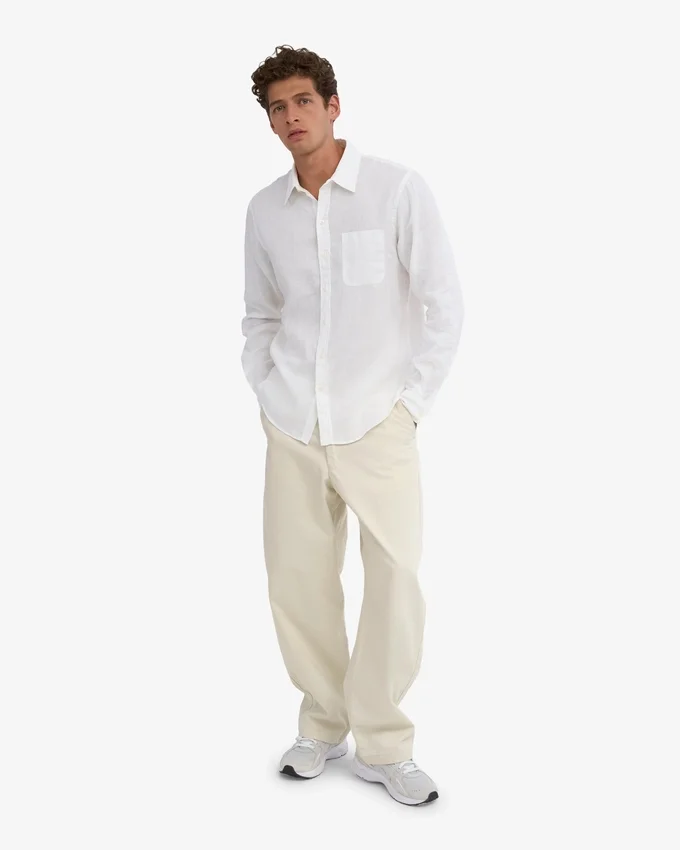 Camisas de lino - Blanco óptico