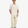 Camisas de lino de manga corta - Blanco marfil