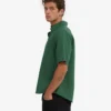 Camisas de lino de manga corta - Verde esmeralda