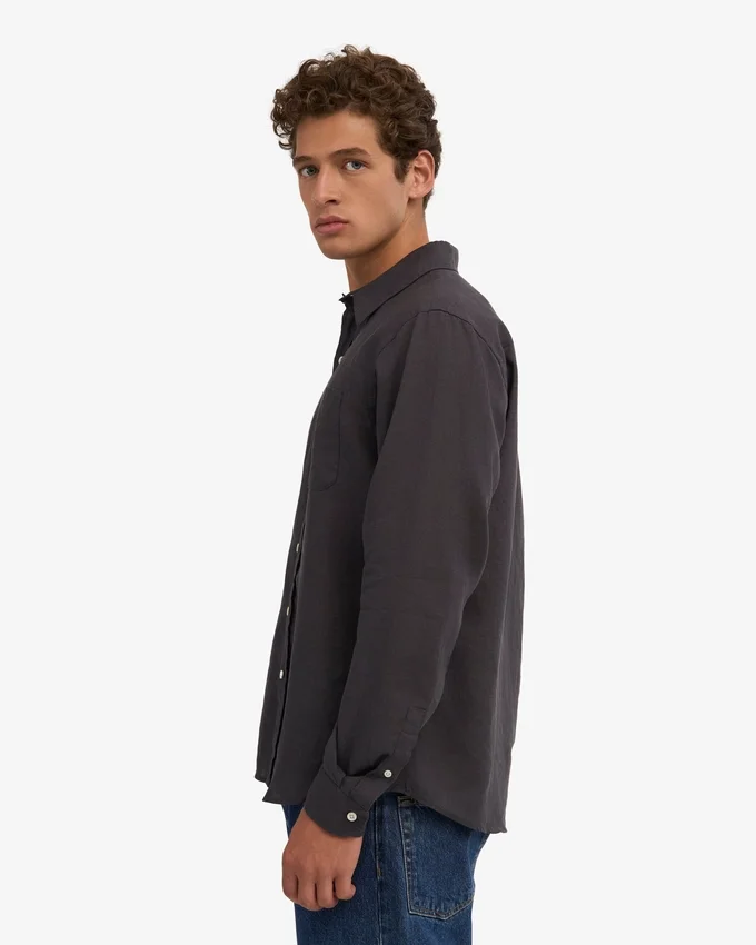 Camisas de lino - Gris lava