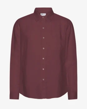 Camisas de lino - Rojo sangre