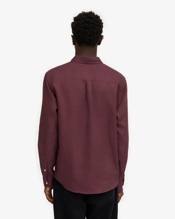 Camisas de lino - Rojo sangre