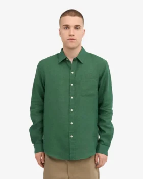 Camisas de lino – Verde esmeralda