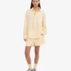 Camisas oversize de algodón orgánico - Amarillo suave