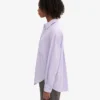 Camisas oversize de algodón orgánico - Lavanda suave
