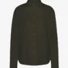 Camisas oversize de algodón orgánico - Verde cazador