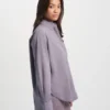 Camisas oversize de algodón orgánico - Verde cazador