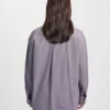 Camisas oversize de algodón orgánico - Verde cazador