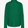 Camisas oversize de algodón orgánico - Verde Kelly