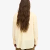Camisas oversize de lino - Amarillo suave