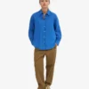 Camisas oversize de lino - Azul Pacífico