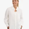 Camisas oversize de lino - Blanco óptico