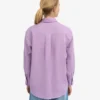 Camisas oversize de lino - Lavanda suave