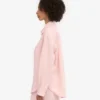 Camisas oversize de lino - Rosa descolorido
