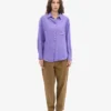 Camisas oversize de lino - Ultravioleta