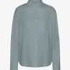 Camisas oversize orgánicas - Azul acero