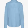 Camisas oversize orgánicas - Azul mar