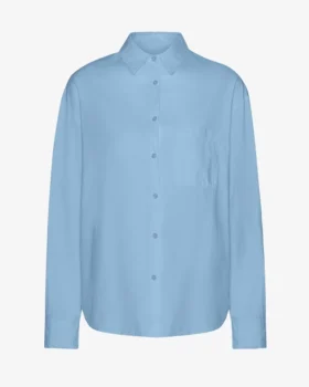Camisas oversize orgánicas - Azul mar