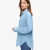 Camisas oversize orgánicas - Azul mar