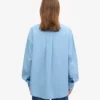 Camisas oversize orgánicas - Azul mar