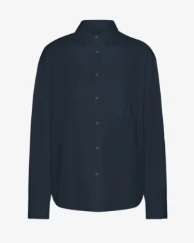 Camisas oversize orgánicas - Azul marino