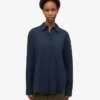 Camisas oversize orgánicas - Azul marino