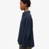 Camisas oversize orgánicas - Azul marino