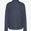 Camisas oversize orgánicas - Azul petróleo