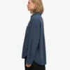 Camisas oversize orgánicas - Azul petróleo