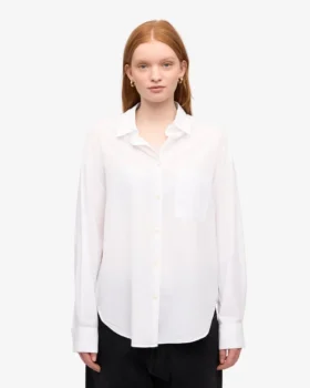 Camisas oversize orgánicas – Blanco óptico