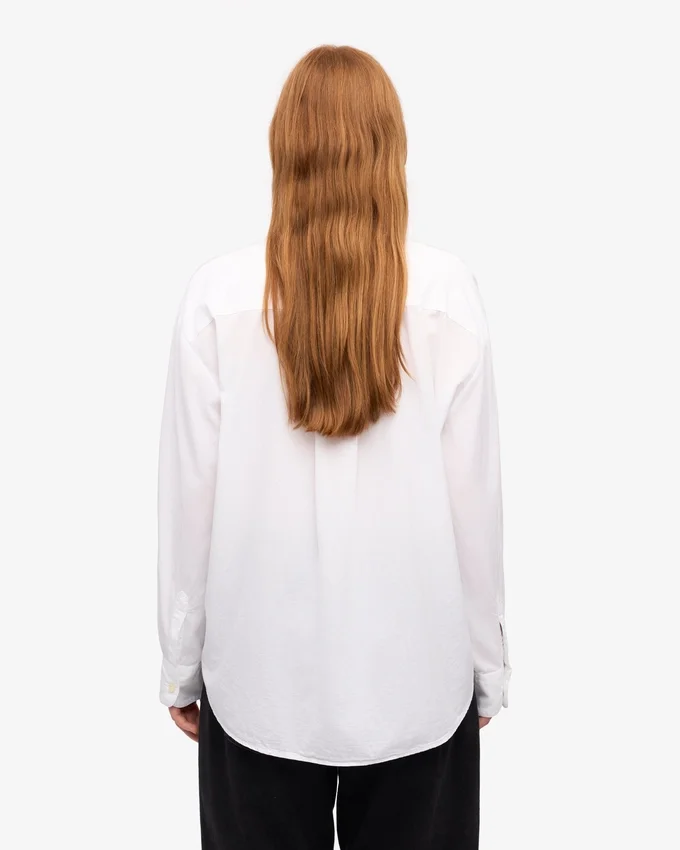 Camisas oversize orgánicas - Blanco óptico