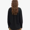 Camisas oversize orgánicas - Negro intenso