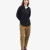 Camisas oversize orgánicas - Negro intenso