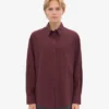 Camisas oversize orgánicas - Rojo sangre