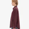Camisas oversize orgánicas - Rojo sangre