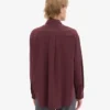 Camisas oversize orgánicas - Rojo sangre
