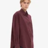 Camisas oversize orgánicas - Rojo sangre