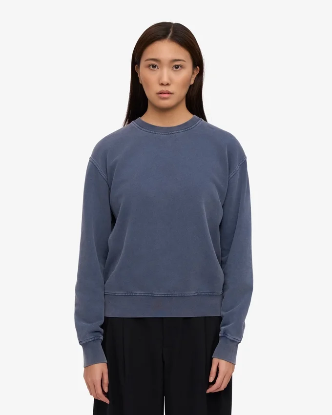 Camiseta Classic Organic de cuello redondo para mujer - Azul Neptuno