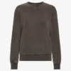 Camiseta Classic Organic de cuello redondo para mujer - Barro descolorido
