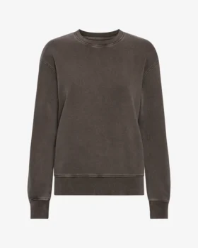 Camiseta Classic Organic de cuello redondo para mujer - Barro descolorido