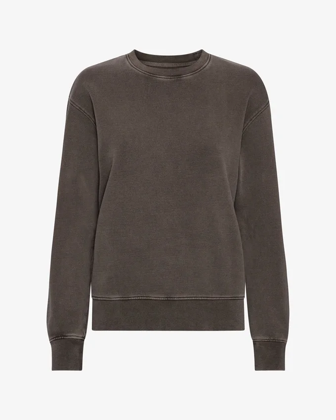 Camiseta Classic Organic de cuello redondo para mujer - Barro descolorido