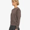 Camiseta Classic Organic de cuello redondo para mujer - Barro descolorido