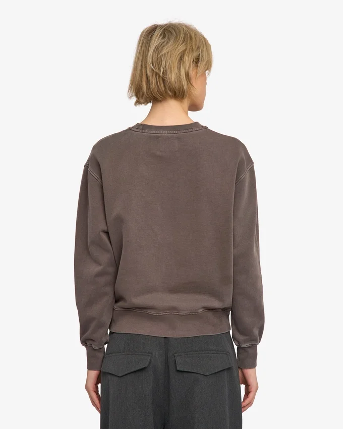 Camiseta Classic Organic de cuello redondo para mujer - Barro descolorido