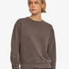 Camiseta Classic Organic de cuello redondo para mujer - Barro descolorido
