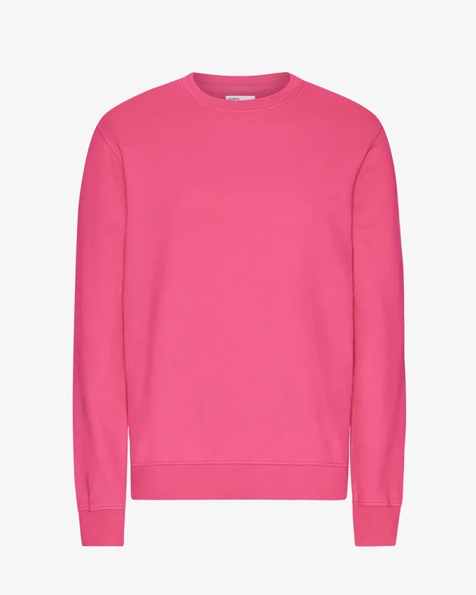 Camiseta Classic Organic de cuello redondo - Rosa chicle