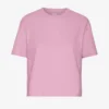 Camiseta corta holgada de algodón orgánico - Flor de cerezo
