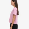 Camiseta corta holgada de algodón orgánico - Flor de cerezo