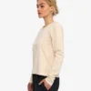 Camiseta de manga larga orgánica para mujer - Blanco marfil