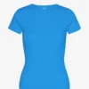 Camiseta de punto orgánica - Azul Pacífico